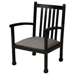 Sillón Bajo Ebonizado Escuela Amsterdam