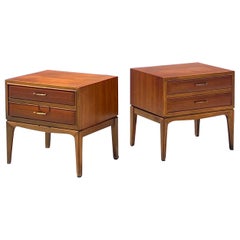 Mid-Century Pair of Nightstands by Lane Furniture