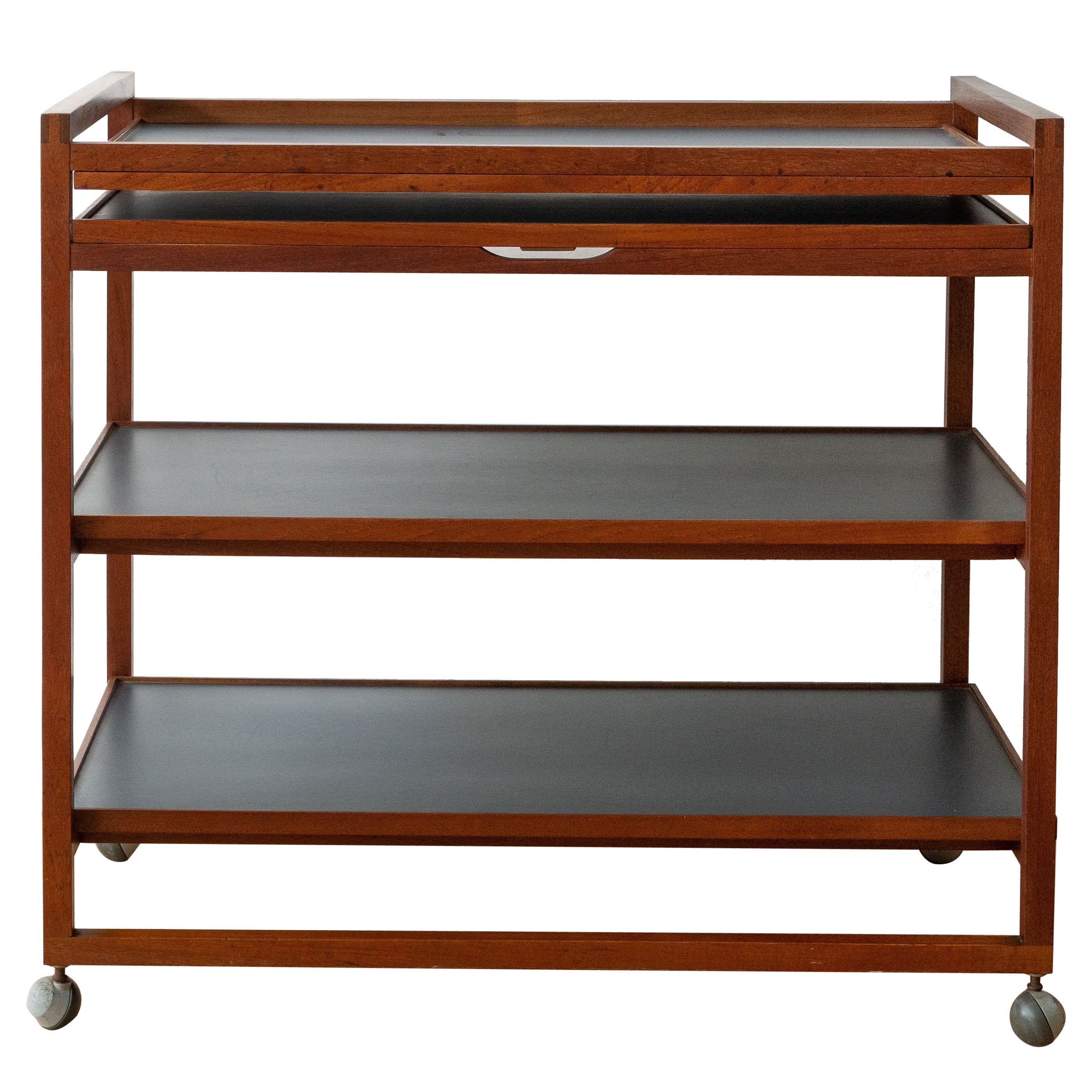 Niels Erik Glasdam Jensen Teak Bar Cart