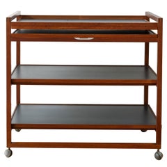 Niels Erik Glasdam Jensen Teak Bar Cart