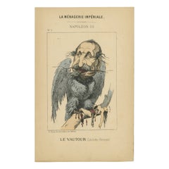 Kaiserliche Menagerie: Napoléon III - Der Geier (Feigheit - Grausamkeit), 1870