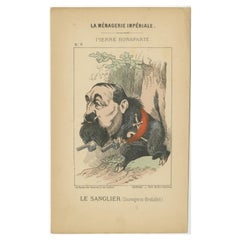 Prince Pierre Bonaparte - The Wild Boar (Savagery - Brutality), 1870