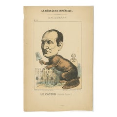 Imperial Menagerie: Baron Haussmann – Der Biber (Activity – Profit), 1870