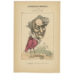 Imperial Menagerie: Zangiacomi – Der Ibis (Fetischismus – Wahrnehmung), 1870