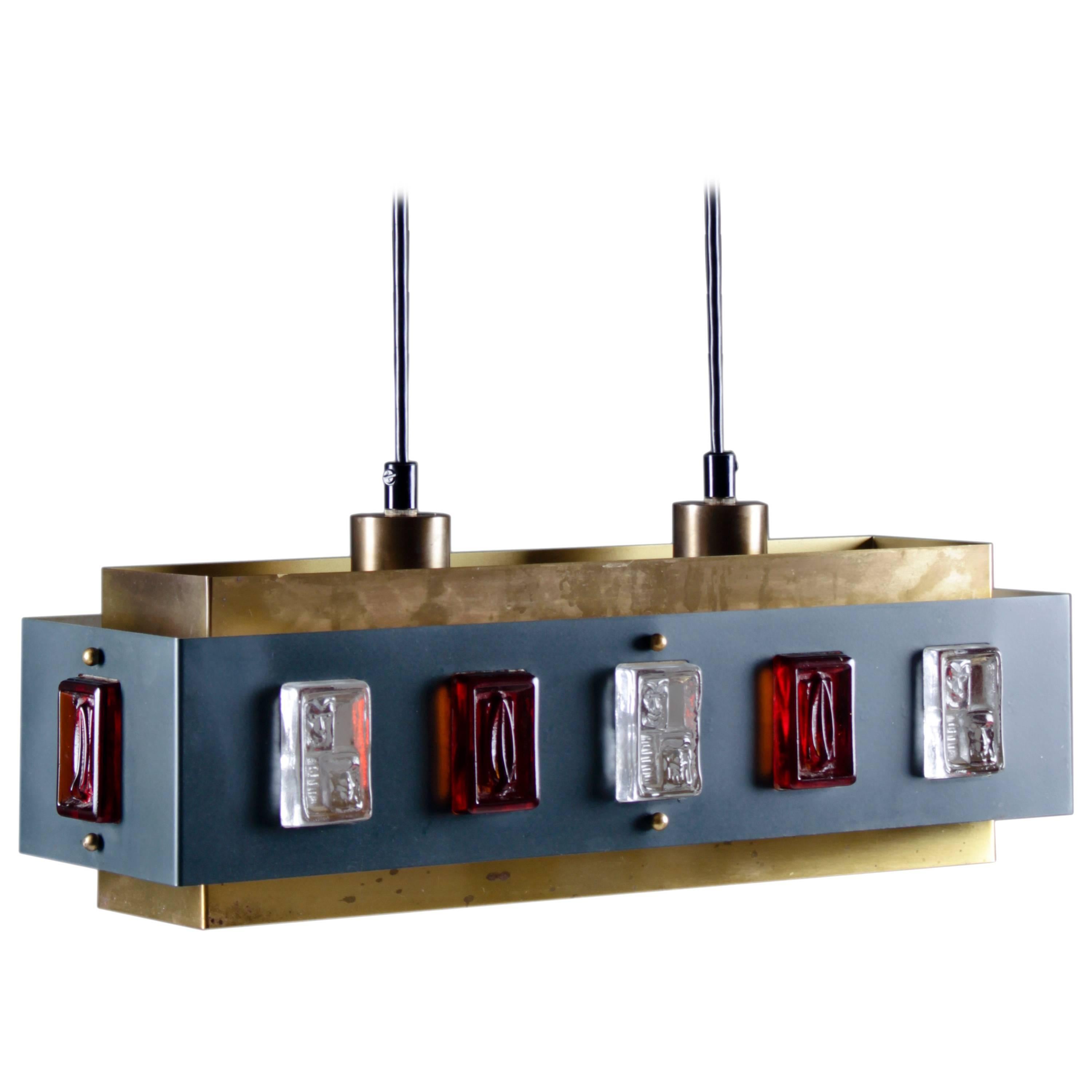 Swedish Ceiling Light by Einar Bäckström and Erik Höglund