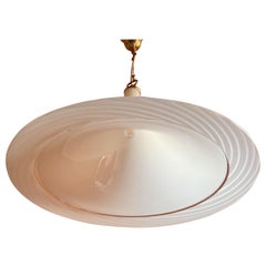 Suspension en verre de Murano, années 1970