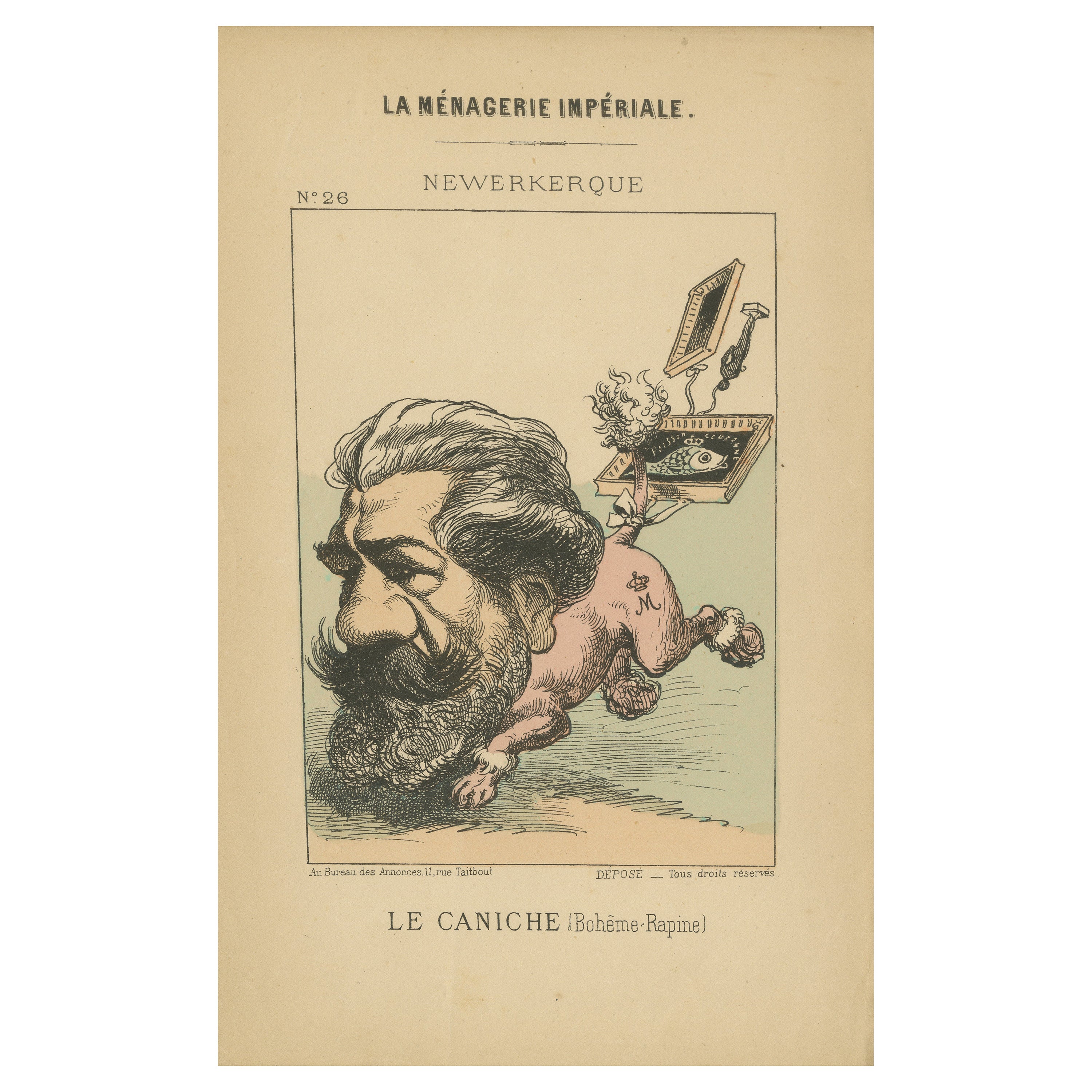 Imperial Menagerie: Newerkerque - The Poodle (Bohemianism - Plunder), 1870