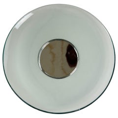 Rare Large Centerpiece Plate by Pietro Chiesa for Fontana Arte, 1940s