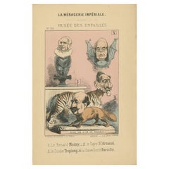 Imperial Menagerie: The Stuffed Museum - Satirical Caricatures, 1870