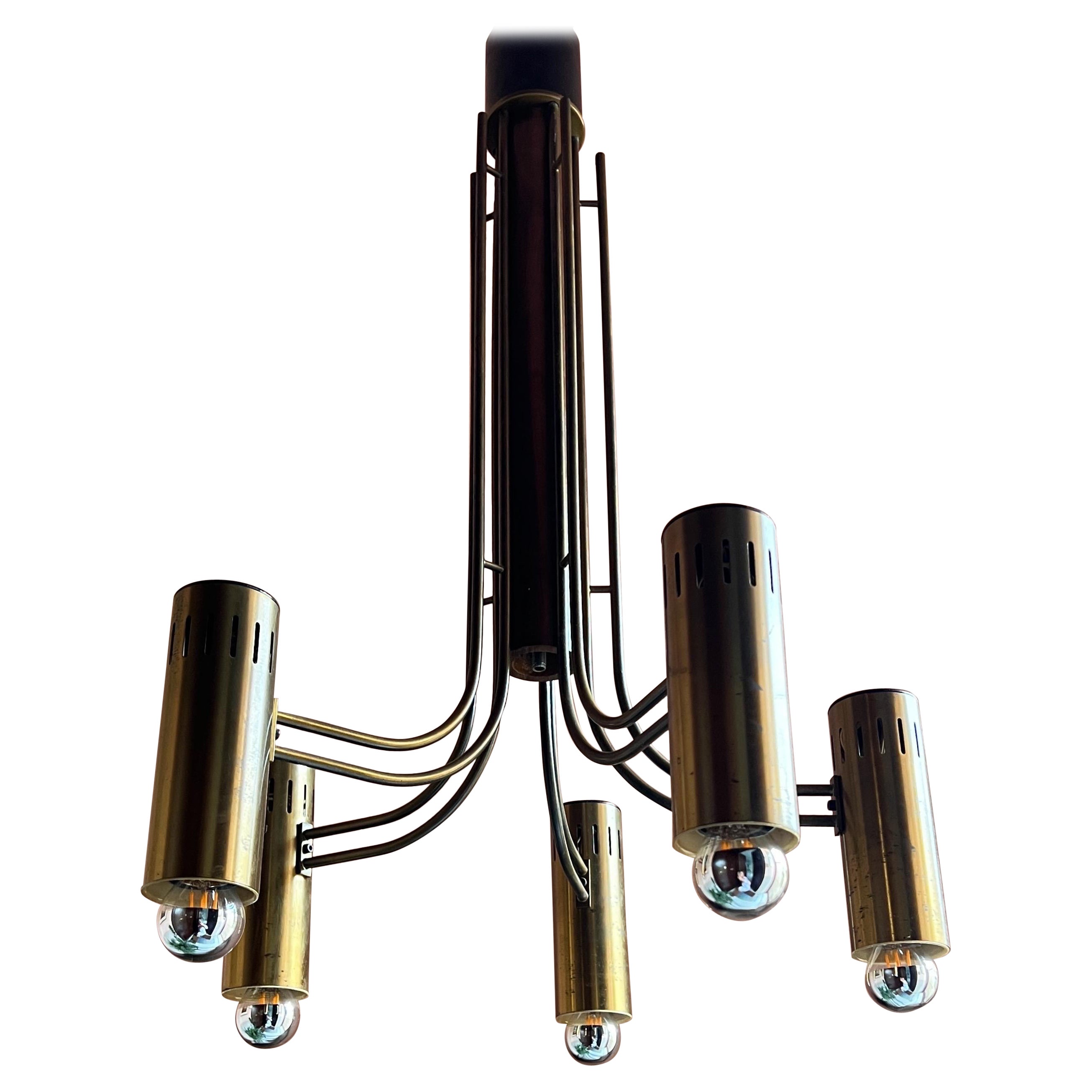 Lustre encastré Angelo Brotto pour Esperia, 1970, Italie en vente