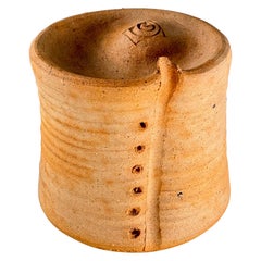 Vaso per bottoni Oggetto decorativo in ceramica di Giancarlo Scapin, Italia, anni '70