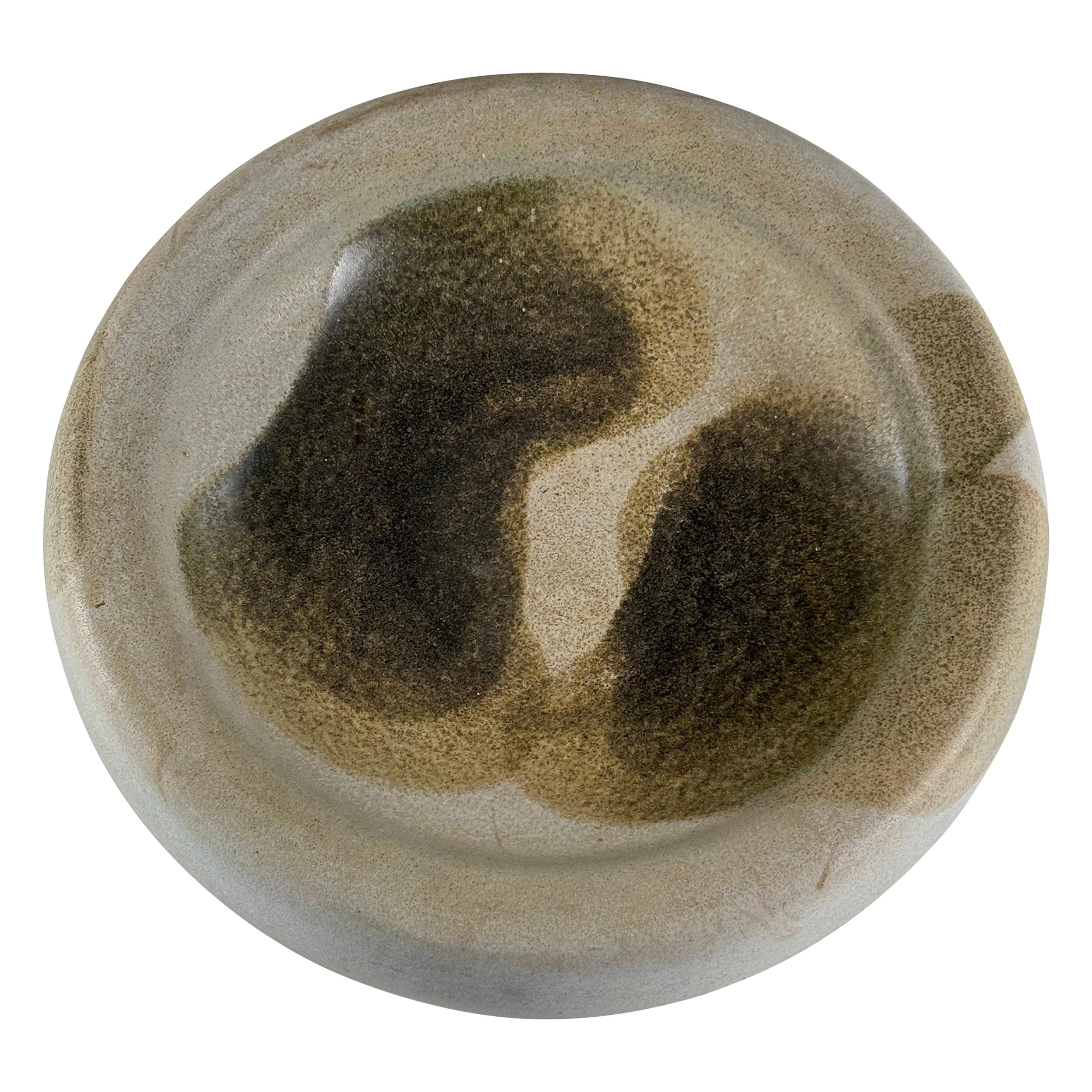 Centro de mesa de cerámica de Franco Bucci para Laboratorio Pesaro, años 70, Firmado