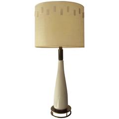 Large Mid-Century Modern Ceramic Stiffel Table Lamp