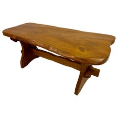 Mid Century Ulme Couchtisch