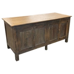 Antique Double Sided Shop Counter