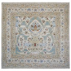 Ziegler Mahal "Sultanabad" 21st Century Square Oriental Rug