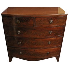 Early 19th Century Georgian Bowfront Chest of Drawers