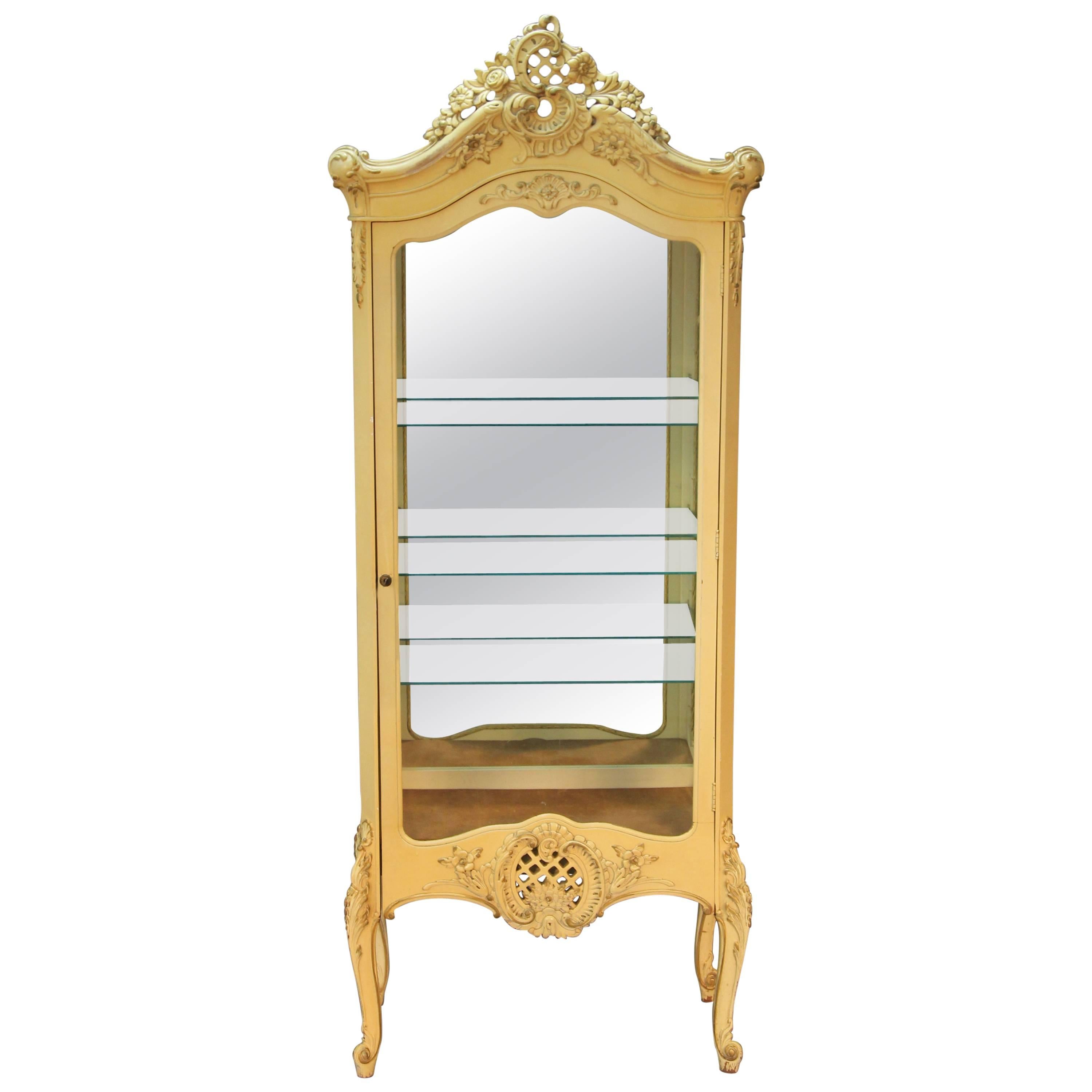 French Style Curio at 1stDibs french country curio