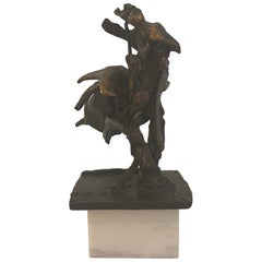 "Rape of a Sabine Woman" Bronze Sculpture, Abbott Pattison (1916-1999)