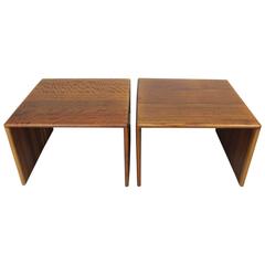 Vintage Gerald McCabe Sedua "C" Tables, Pair