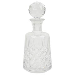 Decantador de tequila Baccarat de estilo victoriano francés con tapón