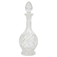 French Victorian style Baccarat Bell-Shape Decanter