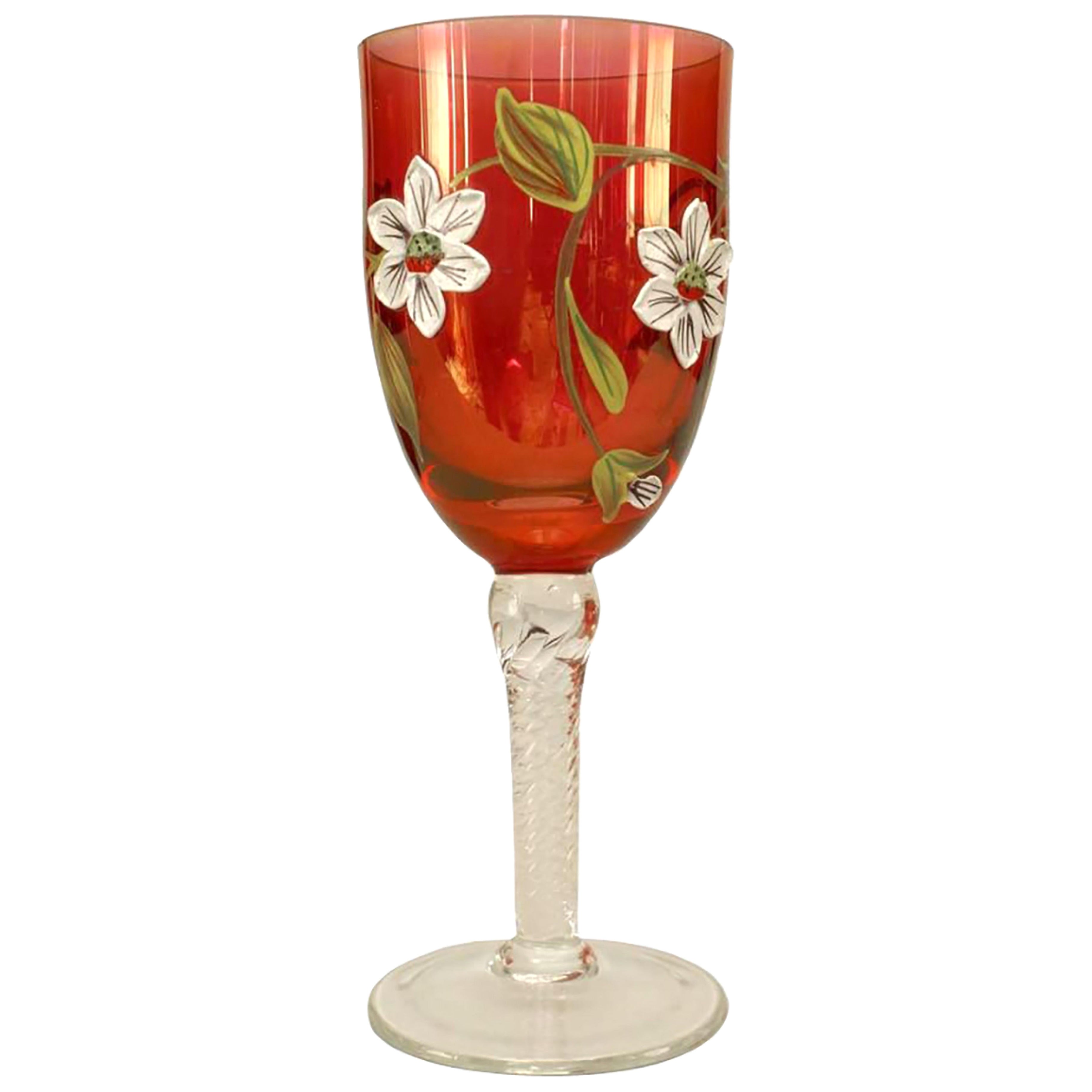 Juego de Decantador Continental Alemán y 6 Vasos