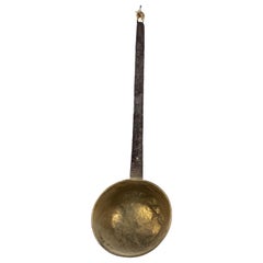 American Country Style Brass and Iron Ladle