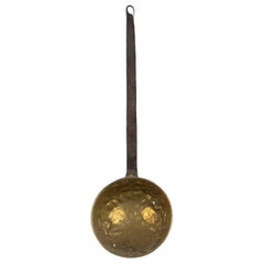 American Country Brass and Iron Ladle