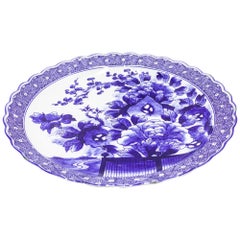 Chinese Blue and White Porcelain Charger