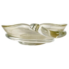 Große italienische Glasschale