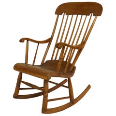 American Country Pine Rocking Chair