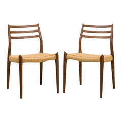 Nuno Walnut Dining Chair with Cord Seat
