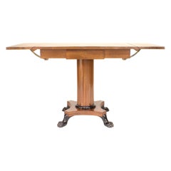 Mesa Davenport Continental Austriaca de Caoba