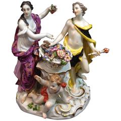 19th Century Meissen Porcelain Figure 6