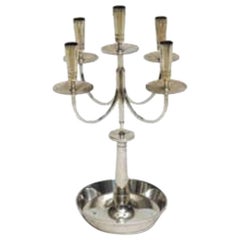 Candelabro moderno americano de cuatro luces, Tommi Parzinger