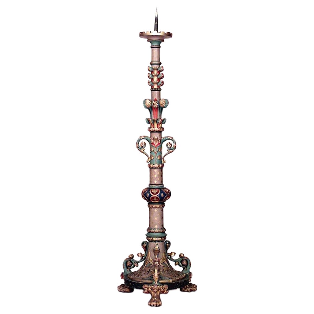 Gothic Style Altar Candlestick
