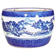 Chinese Blue and White Porcelain Pots
