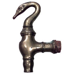 Robinet d'eau Swan en laiton American Country