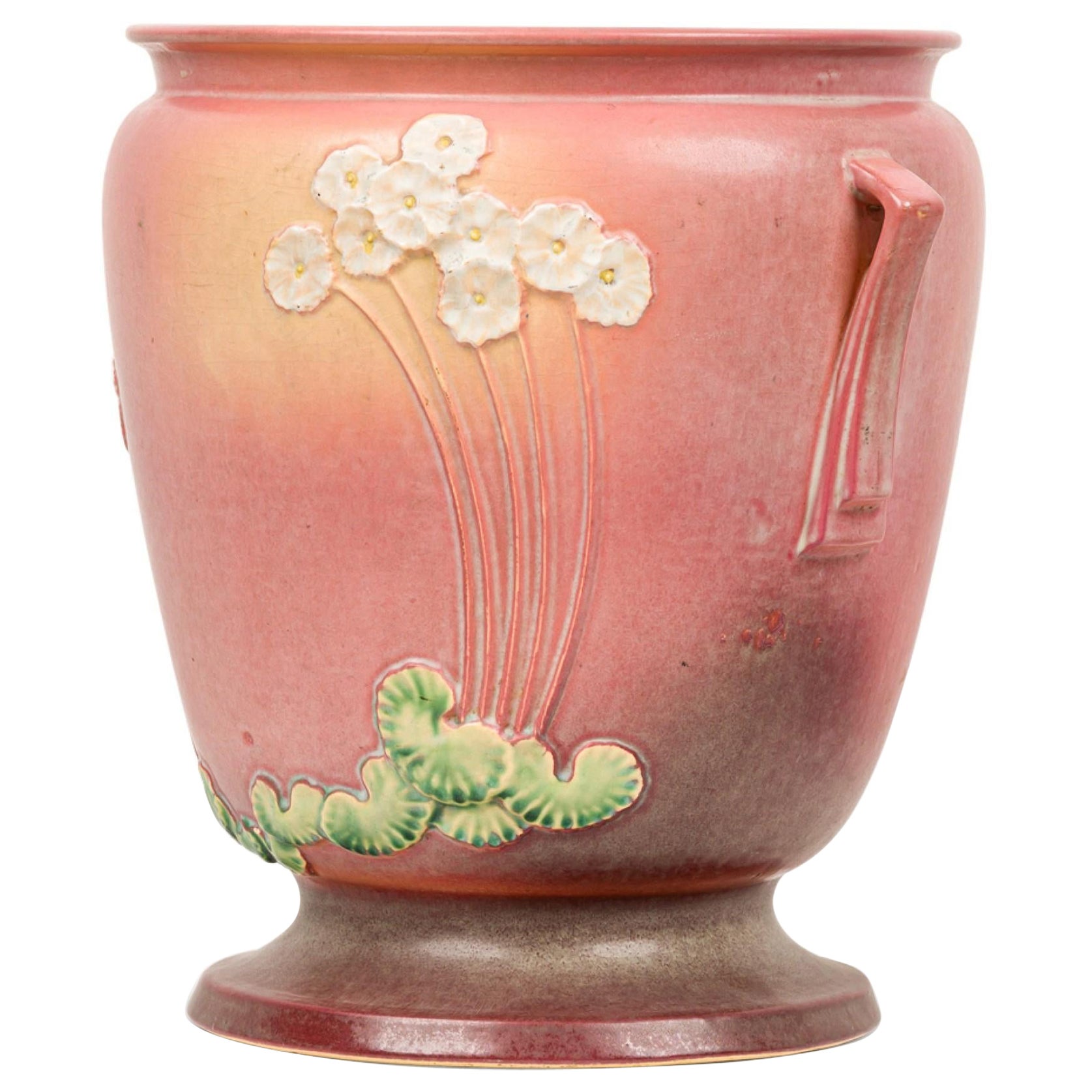 American Mission Roseville Porcelain Pot