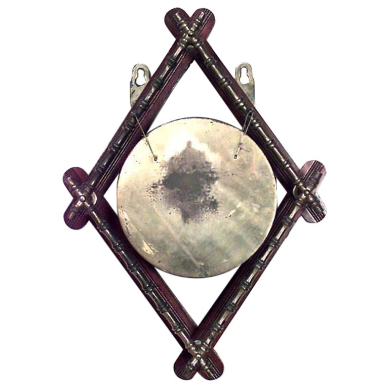 English Victorian Wall Gong