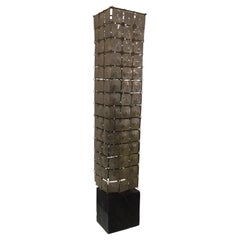 Robert Lee Morris "Nickel Jointed Tower" Sculpture