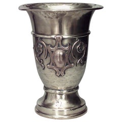 Antique Italian Renaissance Style Brass Urn