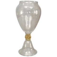 Italian Venetian Murano Glass Lemon Jar