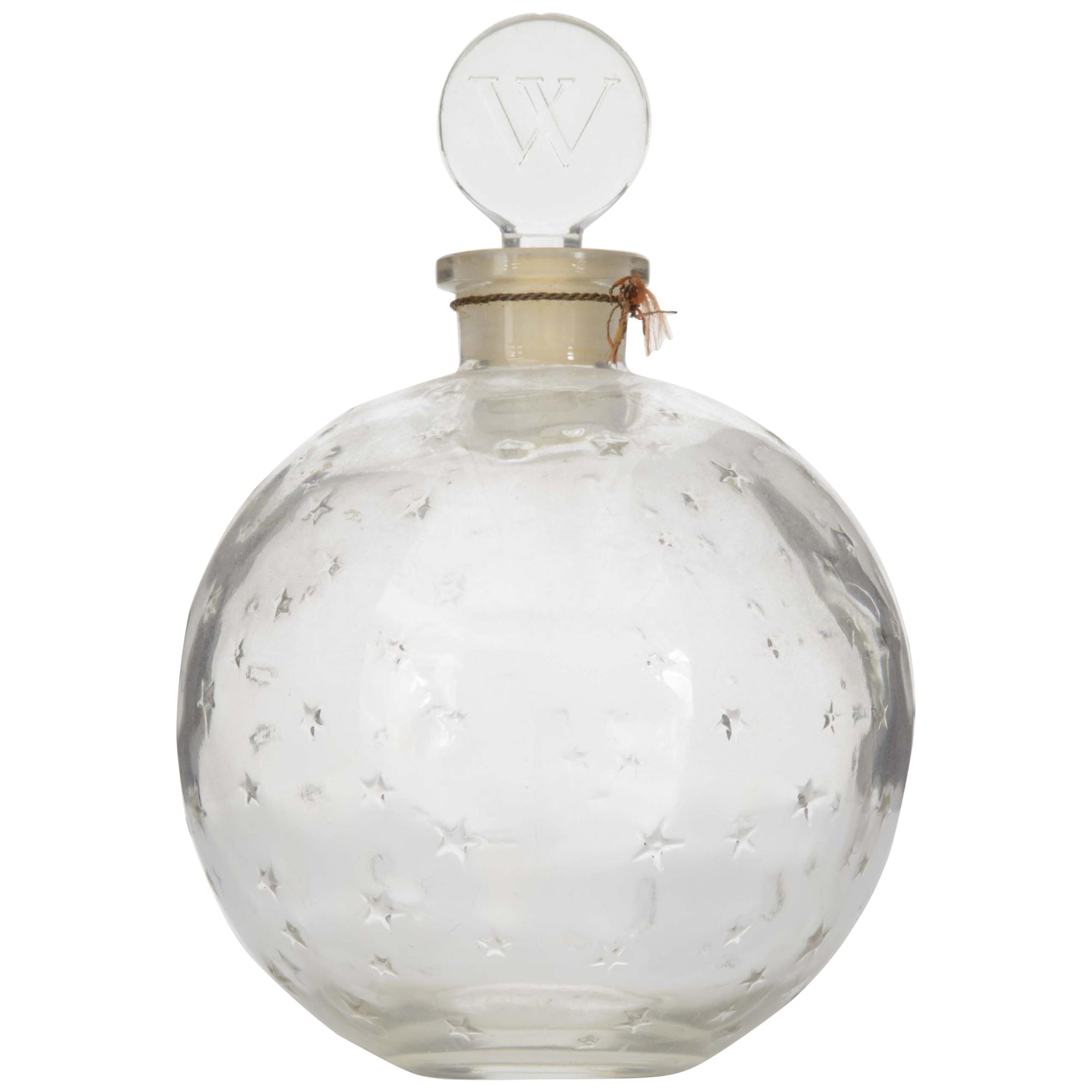 French Art Deco Lalique for Worth Perfume Bottle