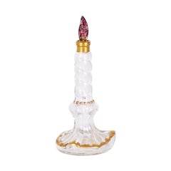 French Art Deco Schiaparelli Baccarat Candle Perfume Bottle