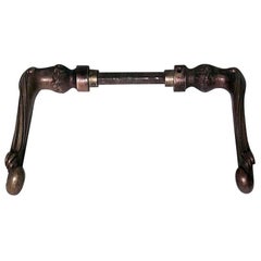 PAIR of French Louis XV Style Bronze Door Handles