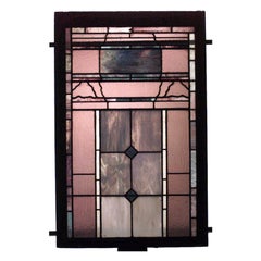 Vitrail victorien américain The Window