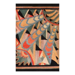 Tappeto cinese Art Deco degli anni '20 con design modernista