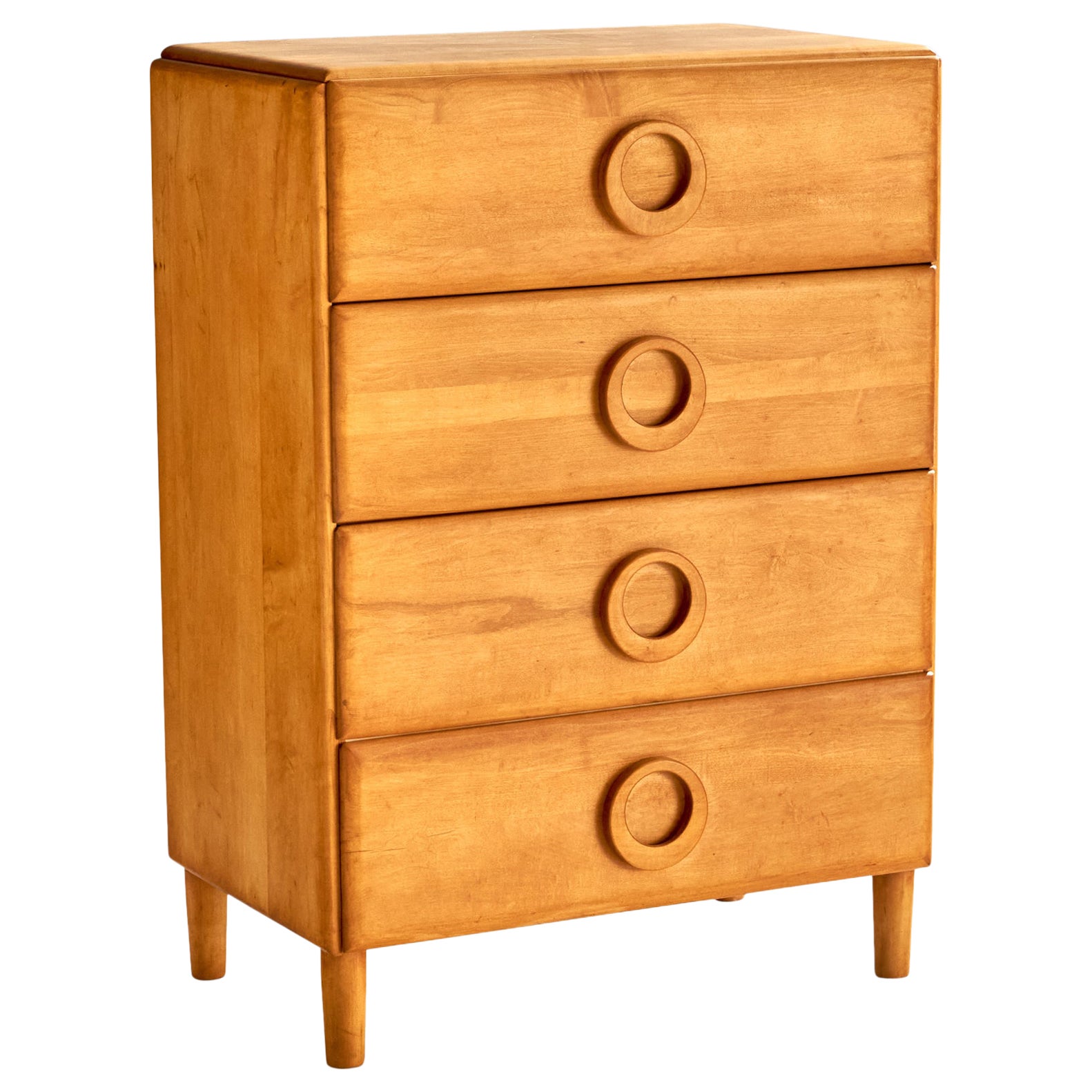 Russel Wright, Chest of Drawers, Maple, USA, 1950s